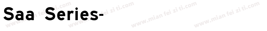 Saa Series字体转换